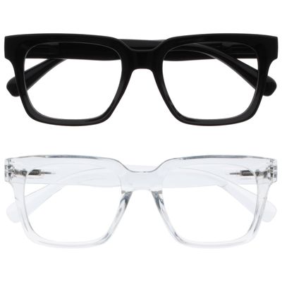 OPULIZE ERA Blue Light Filter Reading Glasses - 2-Pack +1.50