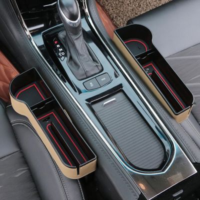 Ygjuetd Car Center Console Storage Boxes, Non-Slip Organizer for Fiesta MK6