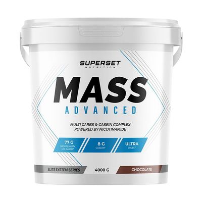 Superset Nutrition Mass Advanced (4 kg) – Mass Gainer – Chocolate