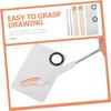 Stainless Steel Makeup Mixing Palette Set with Spatulas, Set of 2 view 2
