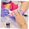 2-Piece Nail Cleaning Brush Set, ABS and Fiber, for Makeup view 4