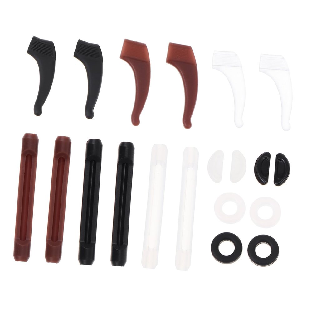 SEWACC Silicone Eyeglass Holders with Ear Hooks, 1 Set, Non-Slip