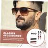 SEWACC Silicone Eyeglass Holders with Ear Hooks, 1 Set, Non-Slip view 3
