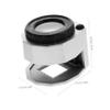 LED Pocket Magnifying Glass, 30-Piece, Aluminum Alloy and Glass view 3