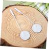 GALPADA Electrode Pads, 10 Round Self-Adhesive Flexible Silicone and Nonwoven Pads for Muscle Stimulation Devices view 2