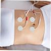 GALPADA Electrode Pads, 10 Round Self-Adhesive Flexible Silicone and Nonwoven Pads for Muscle Stimulation Devices view 3