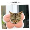 ibasenice Sunflower-Shaped Recovery Collar for Dogs and Cats, Pink view 3
