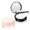 SHERCHPRY 2-Piece Powder Containers, Refillable Plastic Jars for Talc and Body Powder view 1