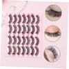 SHERCHPRY 14 Pairs of Colorful Imitation Mink Individual Lashes view 3