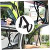 Black Plastic and Webbing Vehicle Hand Hook view 2