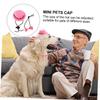 Toyvian Pet Bow Tie with Hat Ornament view 4