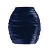 Women's Leather-Look High-Waisted Mini Skirt view 2