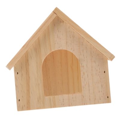 TOYANDONA Hamster House Sleeping Hideaway, Beige, for Small Pets