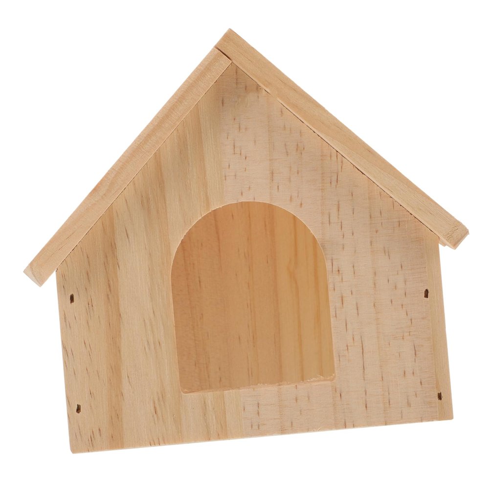TOYANDONA Hamster House Sleeping Hideaway, Beige, for Small Pets