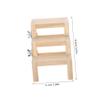 INOOMP Wooden Climbing Ladder for Bird Cages view 2