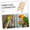 INOOMP Wooden Climbing Ladder for Bird Cages view 3