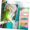 INOOMP Wooden Climbing Ladder for Bird Cages view 4