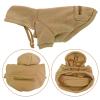 Jecikelon Small-Dog Cold-Weather Hoodie Coat with Pocket, Khaki, XX-Small view 3