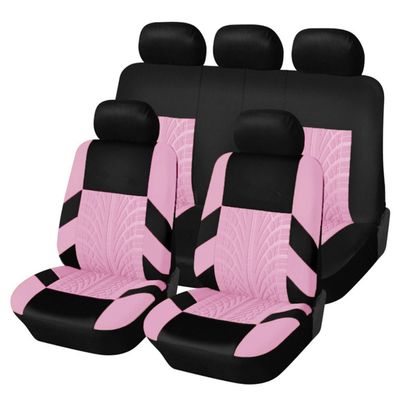Generic Car Seat Covers for Toyota Land Cruiser 5-Seat J200 2010-2015, Pink