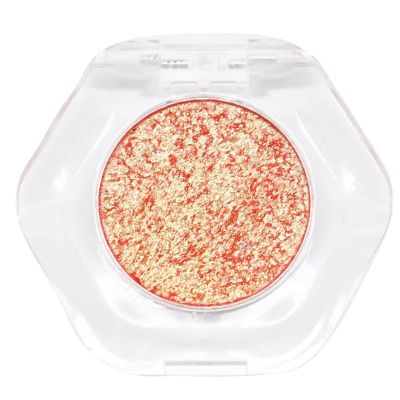Bistopia Chameleon Eyeshadow Powder, 14 Shimmering Color Shifts, Hexagonal Transparent Single Eyeshadow, Metallic Texture, Long-Lasting Makeup Effect (Monarch)