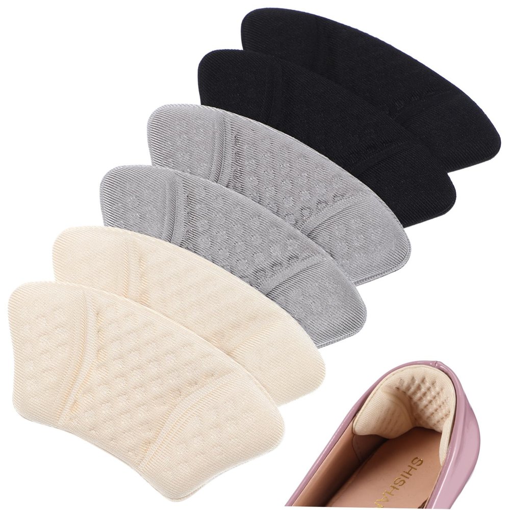 Holibanna 6 Pairs Heel Pads for Shoes