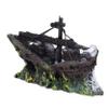 UPKOCH Resin Pirate Shipwreck Aquarium Decoration view 1