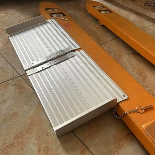 Portable Folding Aluminum Wheelchair Ramp, Non-Slip, for Indoor and Outdoor Use