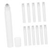 BESTYASH 12-Piece Refillable Empty Transparent Roll-On Bottles with Steel Balls view 1