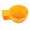 VICASKY Men's Shaving Bowl, Large Yellow Plastic Bowl for Bathroom view 1