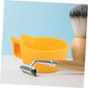 VICASKY Men's Shaving Bowl, Large Yellow Plastic Bowl for Bathroom view 4