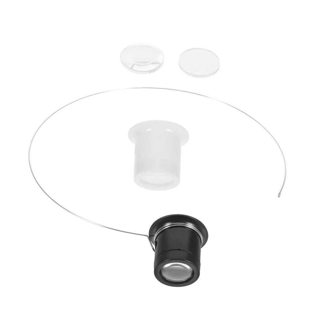 COLLBATH Watch Repair Jewelry Magnifier, 1 Set, Resin Lens for Fine Work