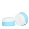 VALICLUD 3-Piece Silicone Cream Jars, Portable Lotion Containers with Plastic Lids, Leakproof, Small for Travel and Home view 3