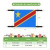 HMBGFW Flag of the Congo Reversible Cat Hanging Hammock, Soft Breathable Double-Sided Pet Cage Bed for Small Dogs and Rabbits view 4