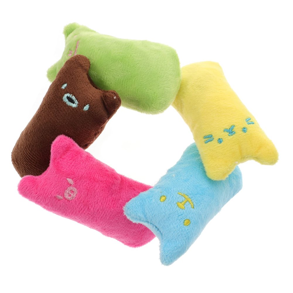 Toddmomy 5-Pack Catnip Chew Toys