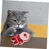 POPETPOP 3-Pack Christmas Plush Cat Toys view 3