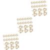 VALICLUD 3 Sets Gold Nail Charms, Dragon Nail Art Decorations, 50 Pieces per Set view 1