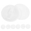 10-Piece White Cotton Powder Puffs for Women view 1