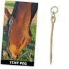 KONTONTY Galvanized Metal Spiral Ground Anchor view 3
