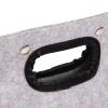 REXVTNS Felt Cat Carrier for Small Cats & Dogs, Removable Washable Foldable Pet Carrier, Breathable Mesh Panel, Portable Design, PU Handles, 22 lb Capacity view 4