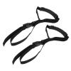 VALICLUD 2-Piece Nylon Car Assist Handles for Seniors, Black view 1