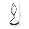VALICLUD 2-Piece Nylon Car Assist Handles for Seniors, Black view 2