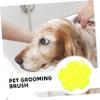 Abaodam Pet Bath and Massage Brush with Soft Silicone Bristles view 4