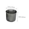 TOYANDONA Stainless Steel Parrot Feeding Cups view 3