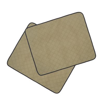 Abaodam 2-Piece Reusable Training Mats for Dogs and Cats, Green