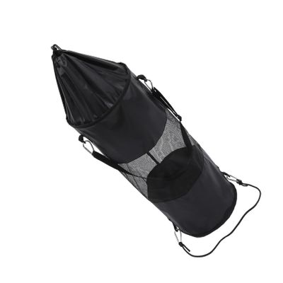 JOINPAYA Hanging Boat Trash Bag, Oxford Fabric, Leakproof and Foldable, Easy to Store and Clean, Black