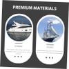 JOINPAYA Hanging Boat Trash Bag, Oxford Fabric, Leakproof and Foldable, Easy to Store and Clean, Black view 3