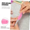 Pink Folding Metal and ABS Nail Files, 8 Pieces view 3
