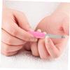 Pink Folding Metal and ABS Nail Files, 8 Pieces view 4