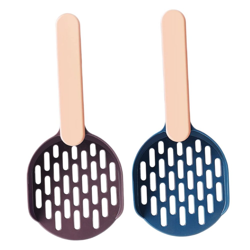 Toyvian 2-Piece Cat Litter Scoop Set