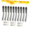 PACKOVE Foldable Stainless Steel Eyebrow Razor with Replaceable Blades view 3